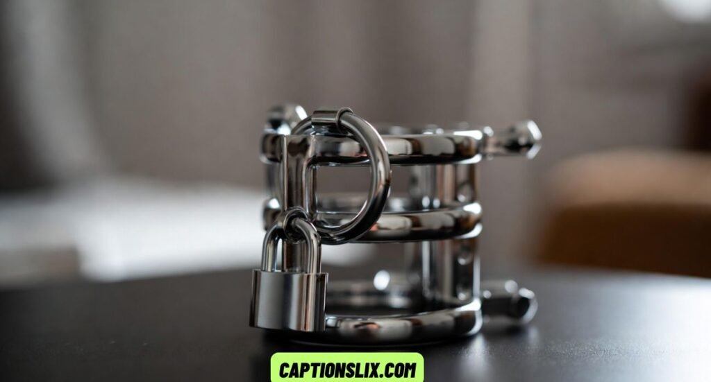 Chastity Cage Captions