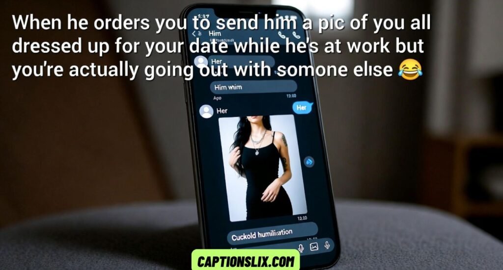 Cuckold Humiliation Caption