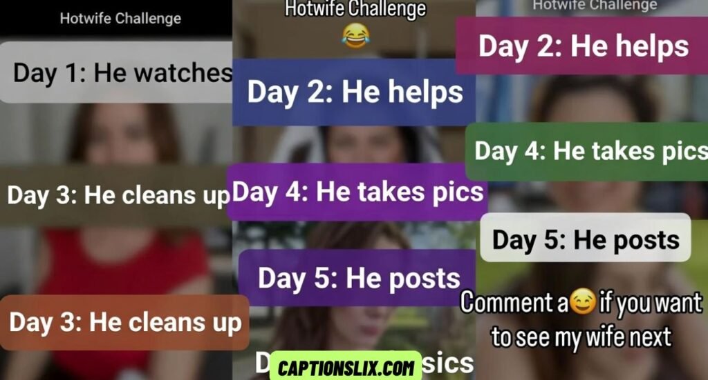 Hotwife Challenge Captions