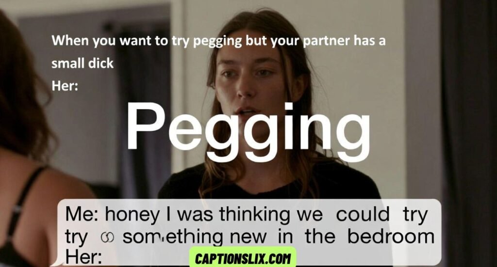 Pegging Captions