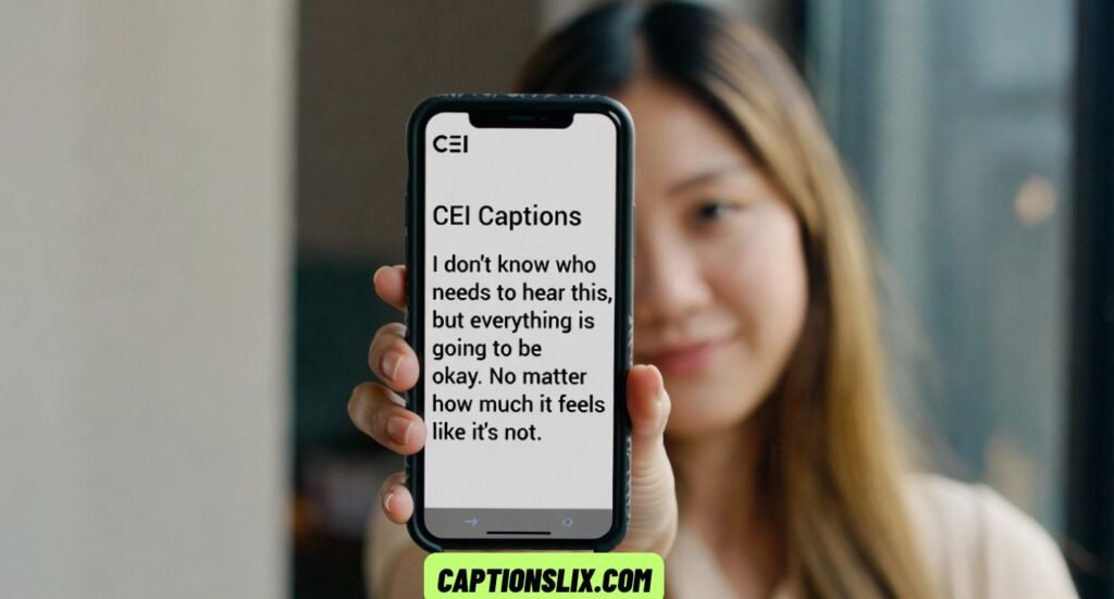CEI Captions