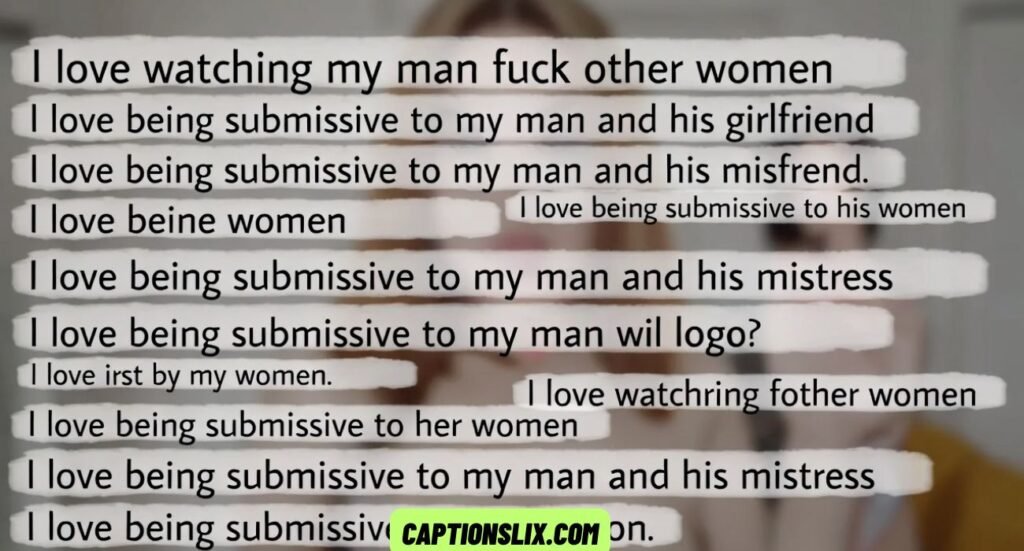 Cuckquean Caption