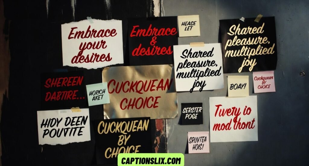 Cuckquean Caption