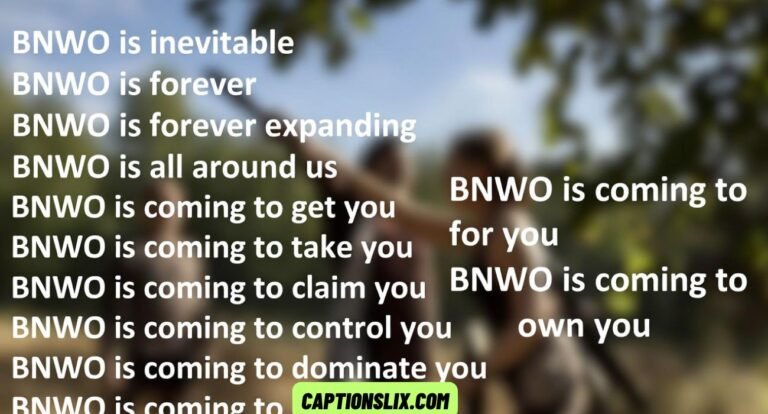 BNWO Captions