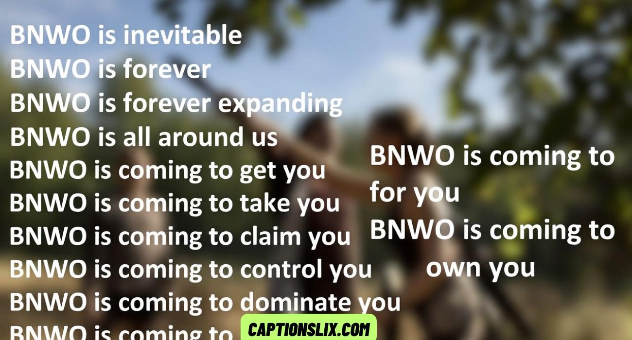 BNWO Captions
