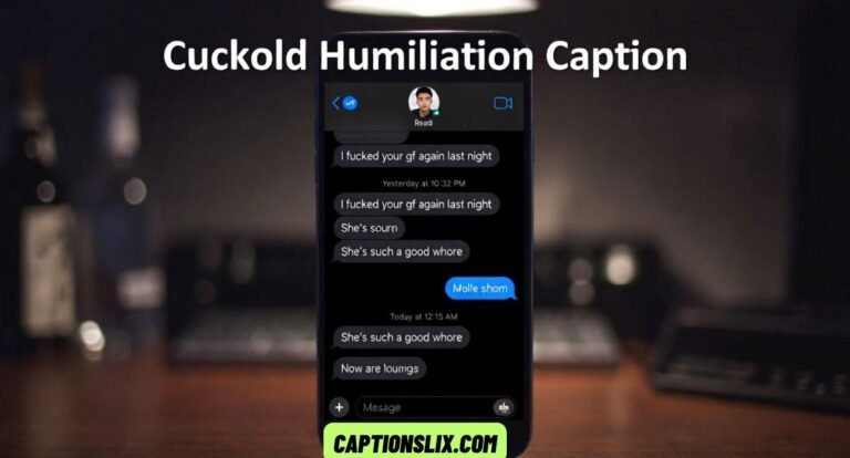 Cuckold Humiliation Caption