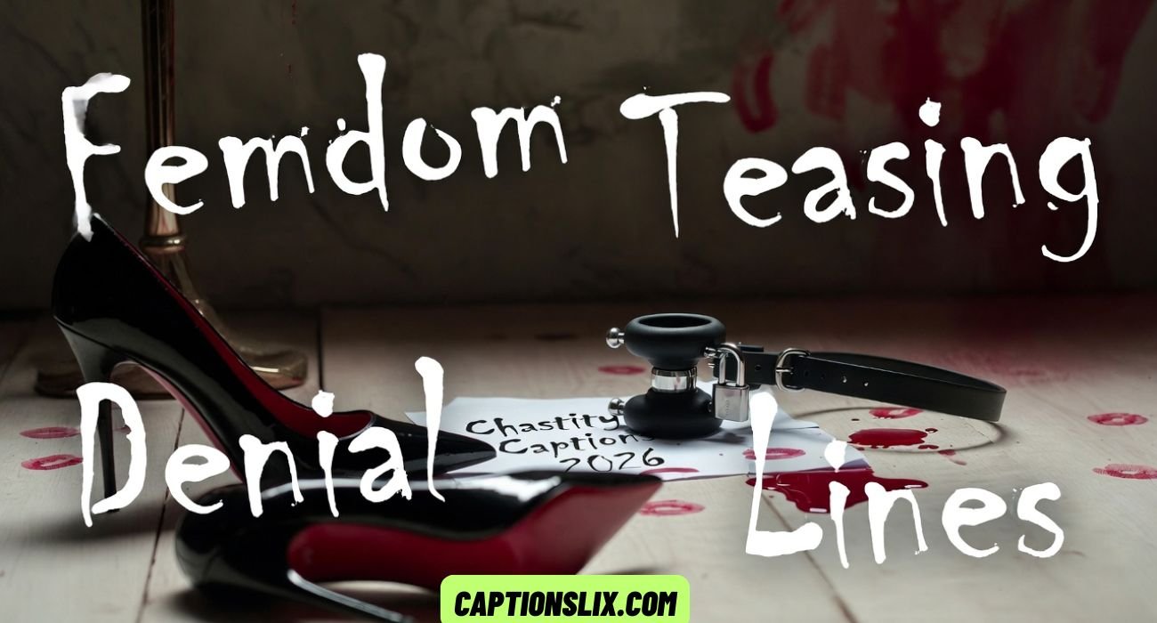 Femdom Chastity Captions